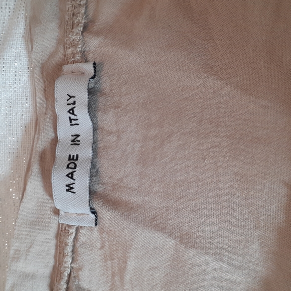 Italian made long sleeve roll up top size X large - Picture 5 of 7